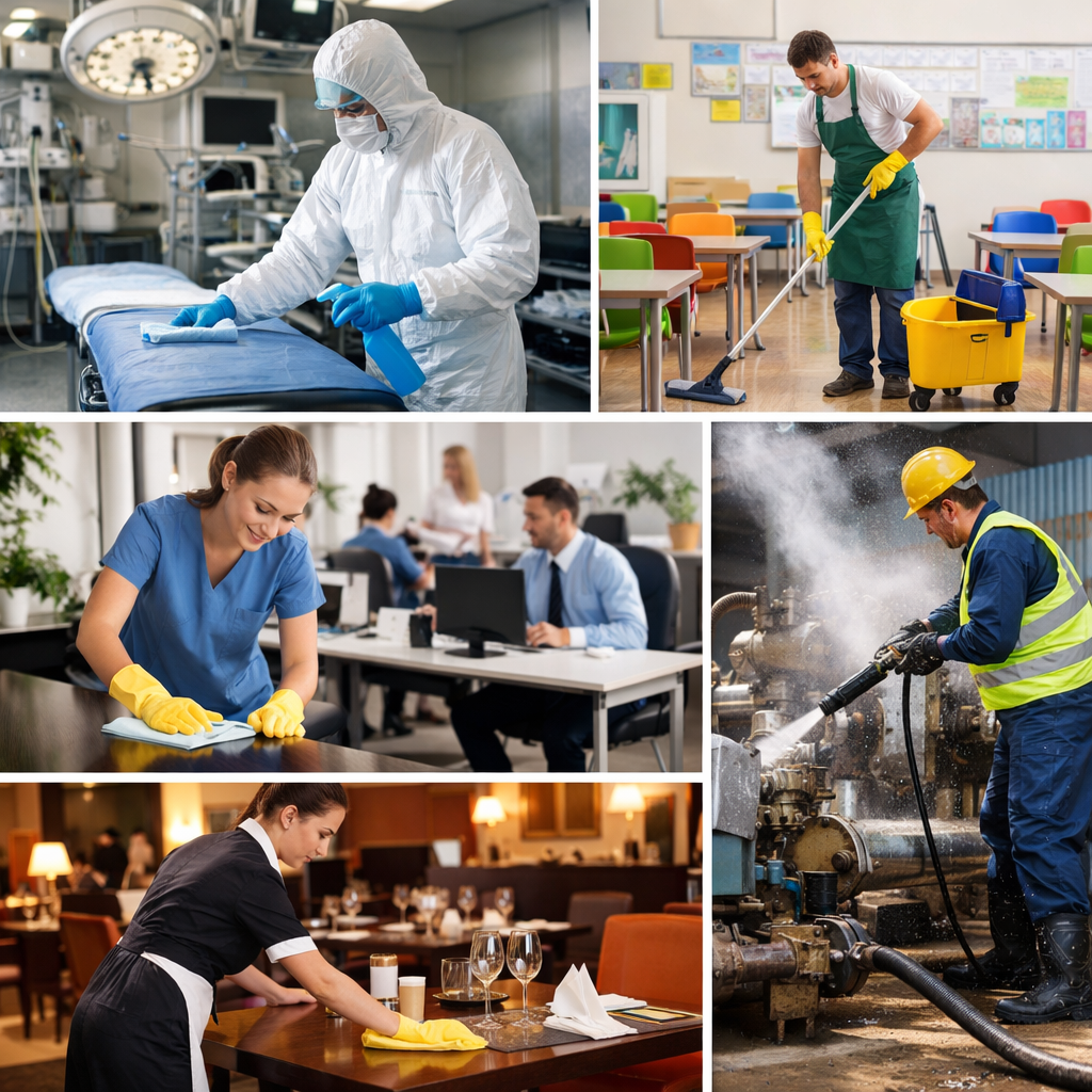 Professional cleaning service across industries