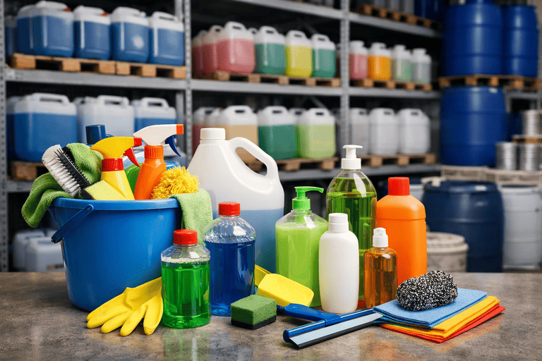 Eco-friendly sanitizers from housekeeping cleaning chemicals suppliers Hyderabad